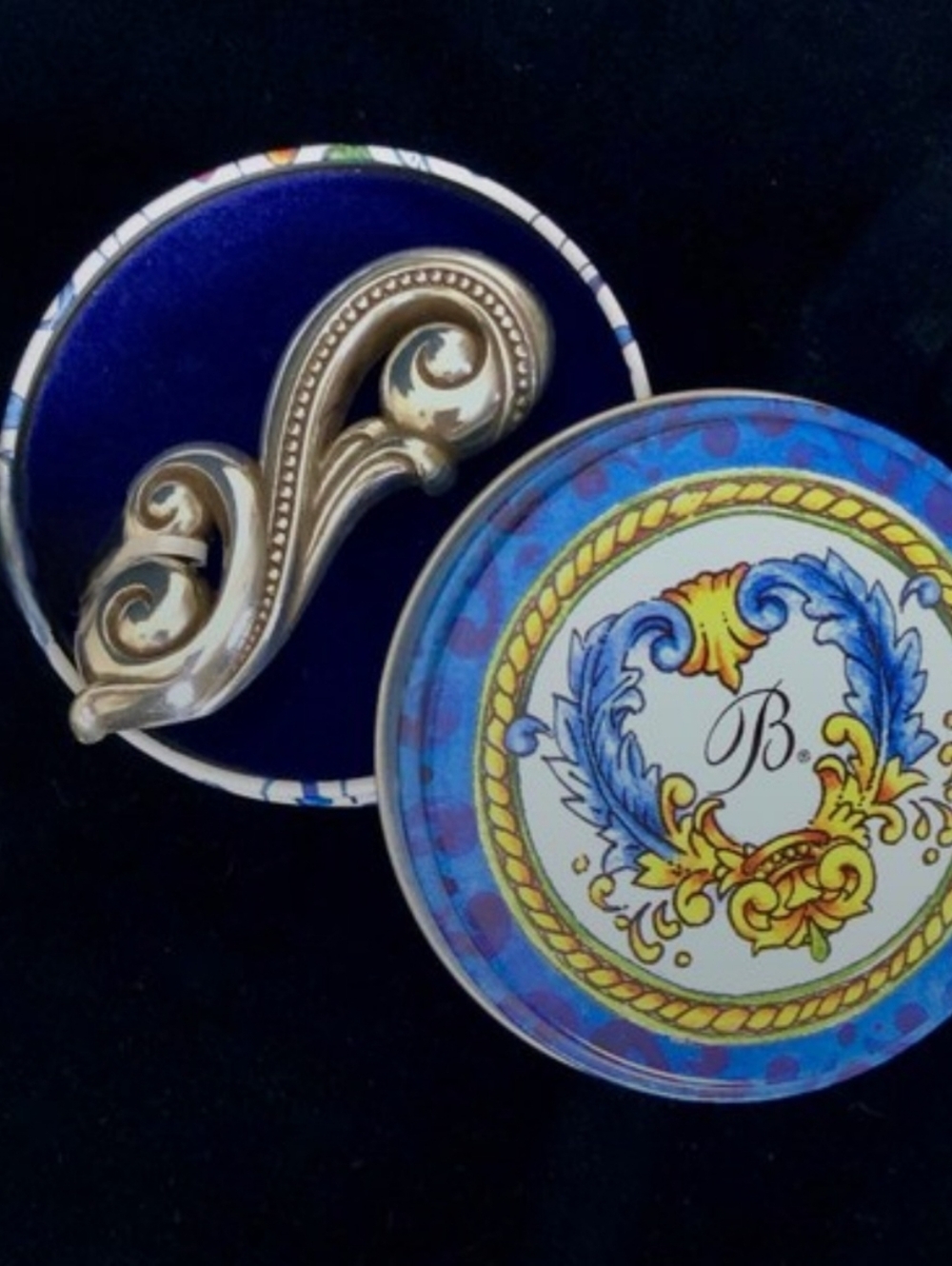 Brighton Allegro Silver Pin with Case